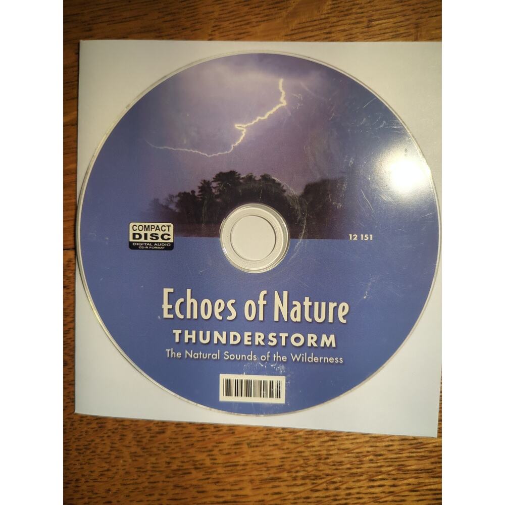 Echoes of Nature: Thunderstorm Echoes Of Nature (1993, Cd, Laserlight) Disc Only